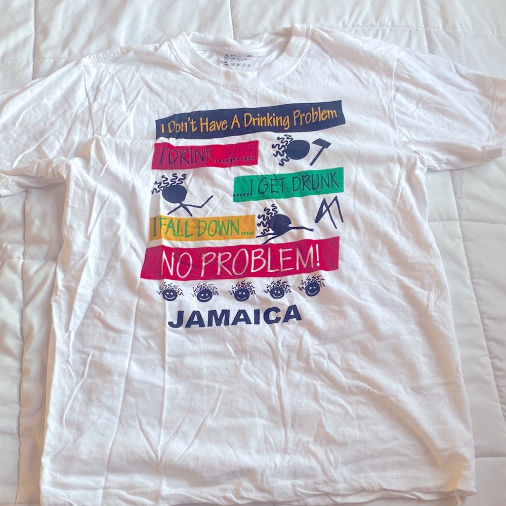 Never worn shirt straight from Jamaica